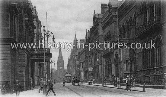 Park Row, Leeds, Yorkshire. c.1903